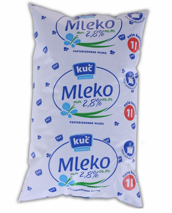 Pasterizovano mleko 2.8% mm